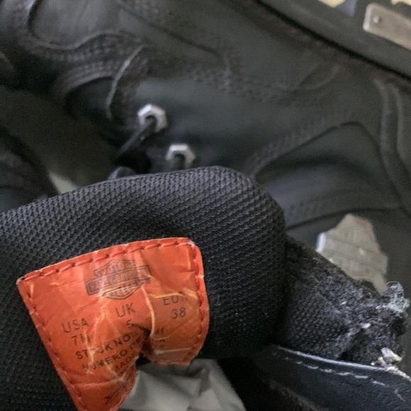 “2” HARLEY DAVIDSON Motorcycle Boot Bundle. Sizes 6.5 & 7 - Picture 10 of 17